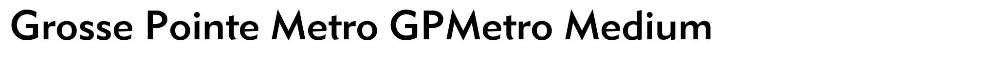 Grosse Pointe Metro GPMetro Medium image